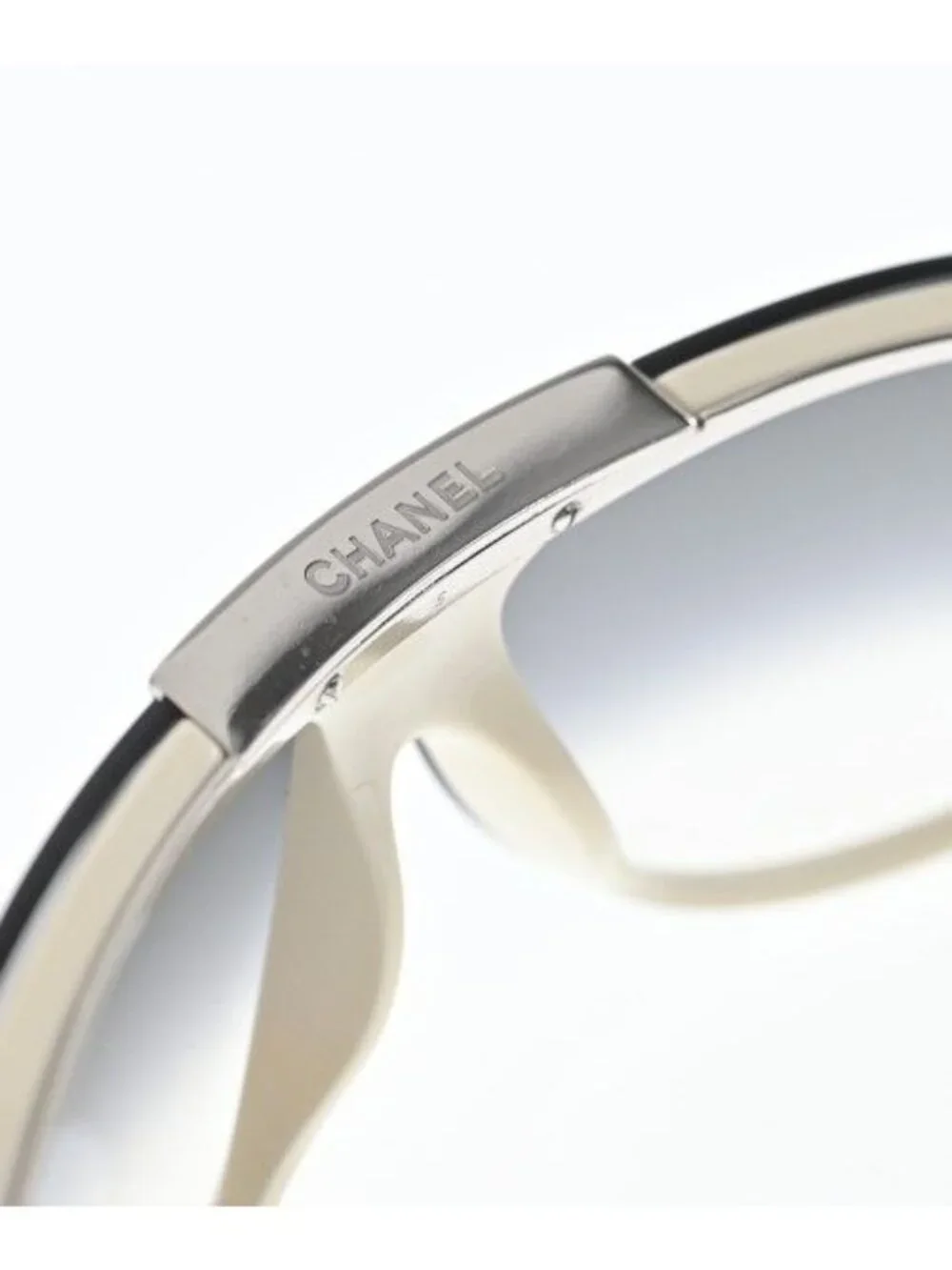 Chanel Sunglasses Eyewear Silver